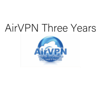 AirVPN ３年
